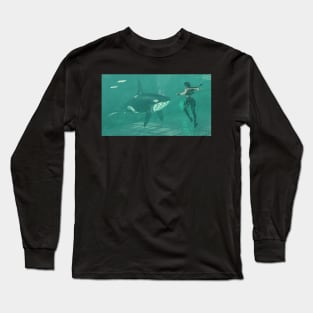 Tomb Raider 3 - orcas Long Sleeve T-Shirt